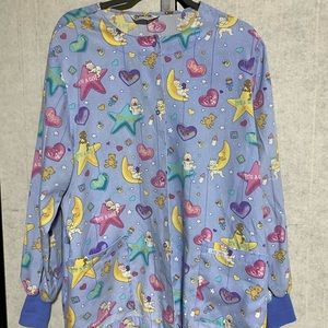 Cherokee scrub jacket lg/xl
